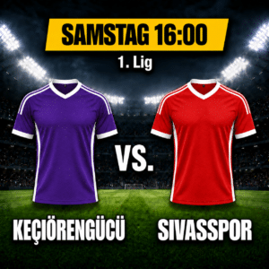 Teaserbild Keciörengücü vs. Sivasspor 19.09.2026