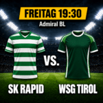 Teaserbild SK Rapid vs. WSG Tirol