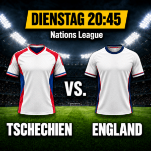 Tschechien vs England Tipp, Prognose & Quoten 29.09.2026