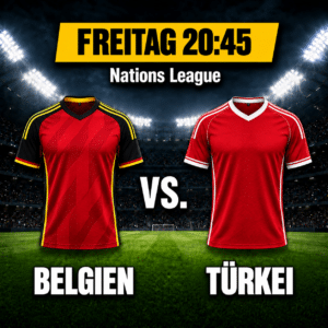 Belgien vs Türkei Tipp, Prognose & Quoten 02.10.2026