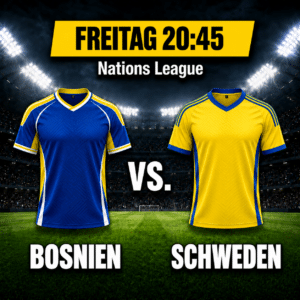 Bosnien-Herzegowina vs Schweden Tipp, Prognose & Quoten 02.10.2026