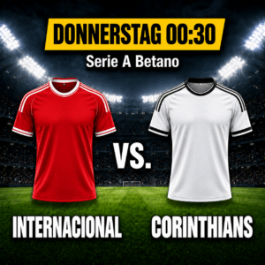 Internacional vs Corinthians Tipp, Prognose & Quoten 08.10.2026